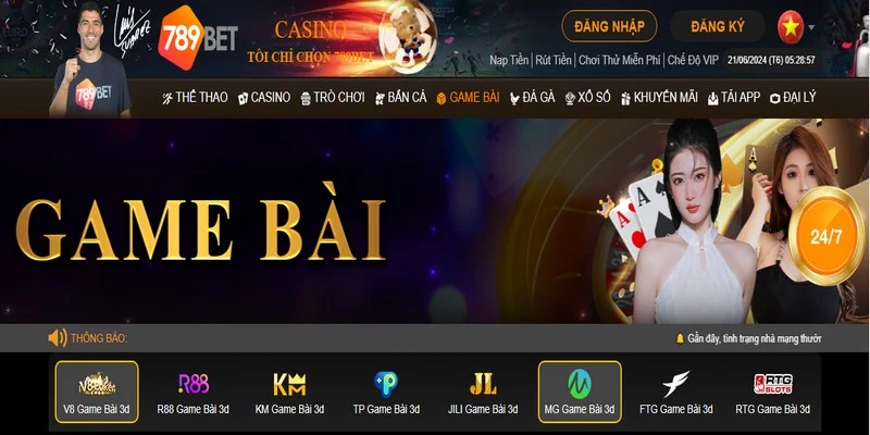 Thắng lớn trong từng ván bài KM Game Bài 3D 789bet