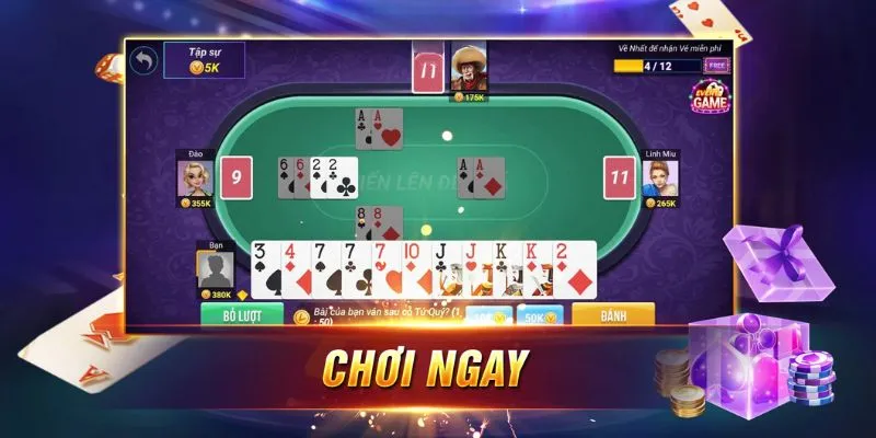 Đăng ký Tiến Lên trực tuyến 789bet - Nhận ngàn phần thưởng hấp dẫn